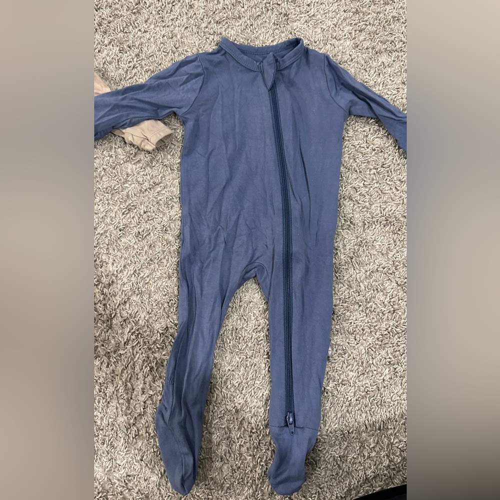Kyte Baby 0-3 Blue Zippie